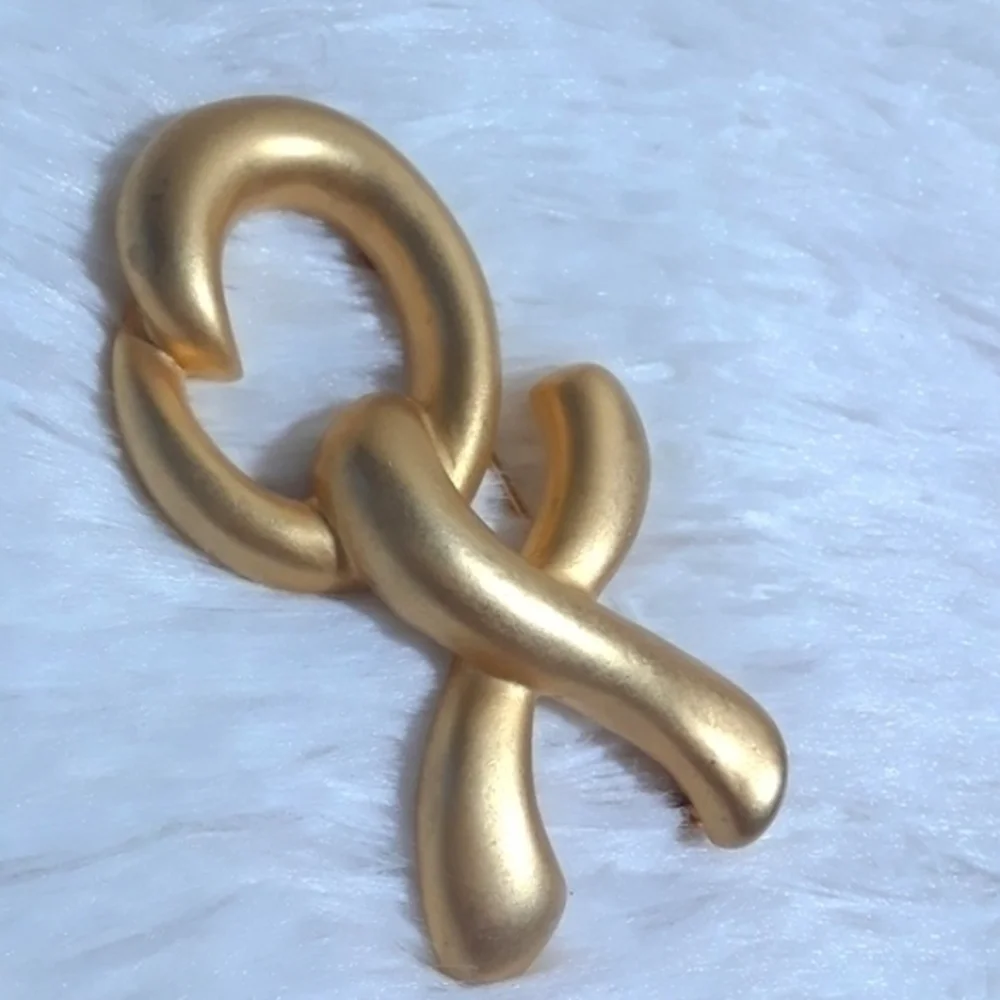 Vintage XO Chunky Statement Brooch